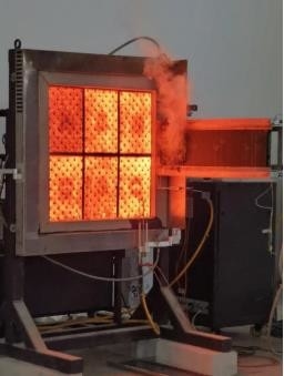 Uji Ekstensi Api Propana / Gas Alam BS476-7 Untuk Difusi 220V 50Hz