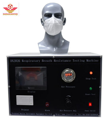EN149 2000 Respirator Breathing Resistance Tester Aliran Udara 95L / mnt