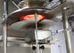 220V Cone Calorimeter Smoke Production Rate Test Machine Dengan Kastor Universal