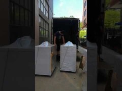 Sepuluh unit dikirim Mesin Pengujian Api Topeng Fame Retardant Tester 16CFR Bagian 1610