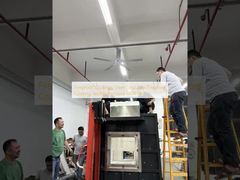 Pelapisan Tahan Api Struktur Baja Uji Pelapisan Tahan Api Tungku ISO834-1