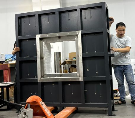 Uji Proses Dibuat Mudah DX Fire Resistance Test Furnace