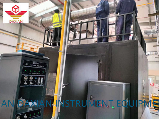 Pemasok Peralatan Uji Mudah Terbakar EN 13823 Mesin Uji Single Burning Item SBI