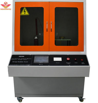 50KV IEC 60243 ASTM D149 Tegangan Breakdown Tester, Material Isolasi Padat Menahan Mesin Uji Tegangan