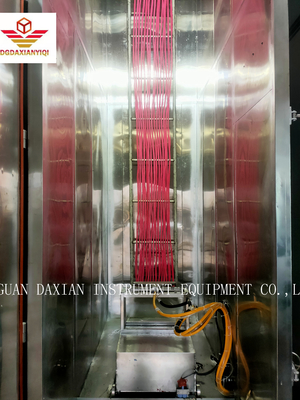 Bundel Kabel Kabel Pembakaran Dan Mesin Uji Tingkat Pelepasan Panas IEC60332-3-10