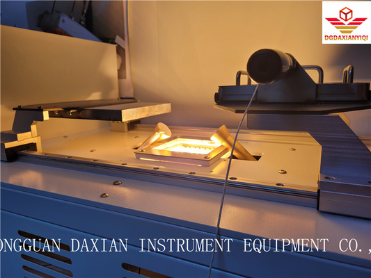 DAXIAN Metal Material TPP Fire Test Machine Dengan Standar ASTMF2700