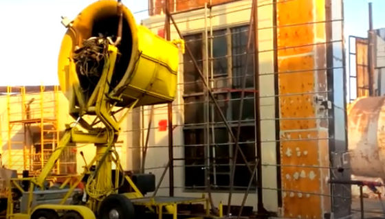 BS EN356 Peralatan Uji Kaca Keamanan Mesin Uji Kapak Penguji Kaca