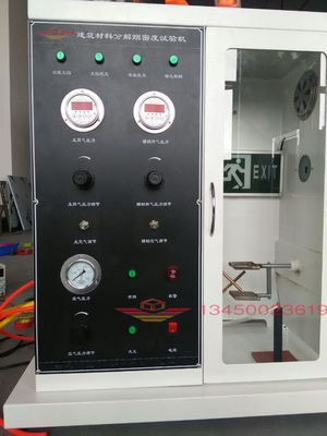 Mesin pengujian kepadatan asap dekomposisi bahan bangunan standar ASTM D2843 DX8426