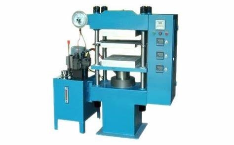 Plate Vulcanizer, Mesin Vulcanizing 25 Ton Flat untuk Mempersikan Semua Jenis Produk Cetakan