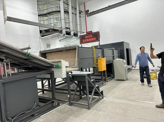 Bahan atap Kinerja ketahanan api Peralatan pengujian Kinerja Flame Retardant untuk sel fotovoltaik