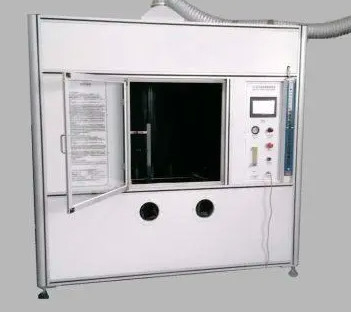 UL1581 Mesin pengujian pembakaran Kamar pembakaran besar vertikal horizontal