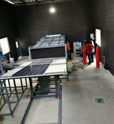 Mesin Uji Api Intermiten Untuk Bangunan Fotovoltaik Terintegrasi ASTM E 108