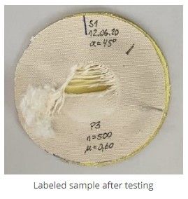 EN17092-1 Mesin pengujian ketahanan abrasi