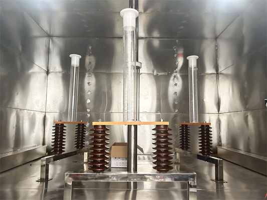 HV Polymer Insulators Track And Erosion Testing By Wheel Test And 5 000h Test Machine IEC 62730-2024 Percobaan dengan roda dan mesin uji 5 000h
