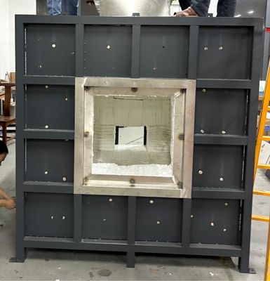 DX8810A Tungku uji api sesuai dengan ISO834-1 Laboratory Testing Machine