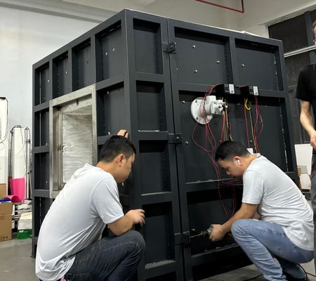 Mesin Uji Tungku Evaluasi Kebakaran Skala Kecil Untuk Material Wol Keramik