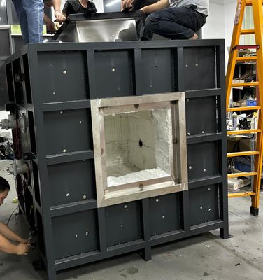 Tungku Uji Pelapisan Tahan Api Struktur Baja Akurasi Tinggi