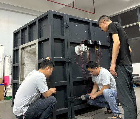 Tungku Uji Pelapisan Tahan Api Struktur Baja Akurasi Tinggi