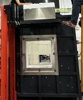 Uji Sampel Tahan Api Struktur Baja Tahan Suhu Tinggi Di Bawah 1300 C