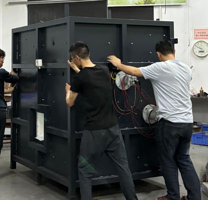 Penguji ketahanan api lapisan tahan api dengan kelas perlindungan IP67