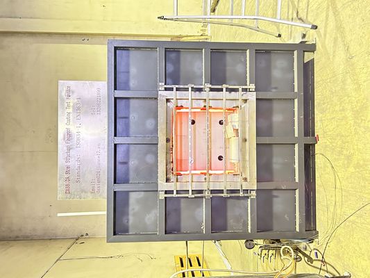 Penguji ketahanan api lapisan tahan api dengan kelas perlindungan IP67