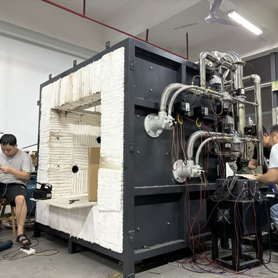 Tungku pengujian lapisan tahan api struktur baja