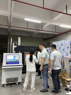 Tungku pengujian lapisan tahan api struktur baja