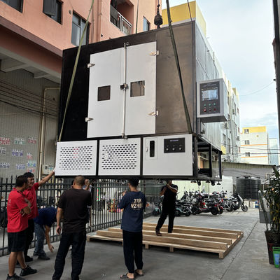 Mesin pengujian siklus tekanan dinamis profesional untuk ketahanan panas lembab