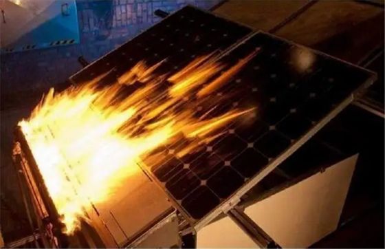 UL790 Peralatan Pengujian Laboratorium Pengujian Kebakaran Lapisan Atap Mesin Pengujian Kepanasan Untuk Panel Photovoltaic