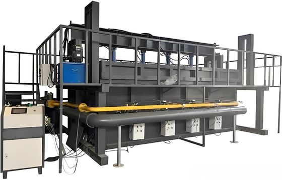 Tungku uji ketahanan api komponen horisontal