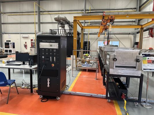 ASTME84 Tunnel Furnace Gas Methane Air Compressor Lab Fire Testing Machine IP57 Protection Class