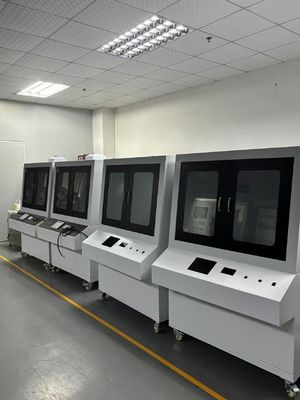 Mesin pengujian pemisahan tegangan dari resin mica film tipis