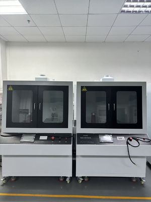 Mesin pengujian pemisahan tegangan dari resin mica film tipis