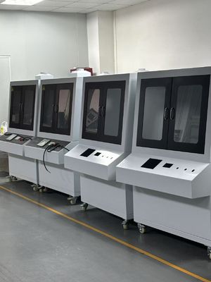 Mesin pengujian pemisahan tegangan dari resin mica film tipis