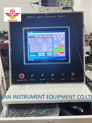 Alat Uji Laboratorium Rumah Sepeda Motor Pakaian Pelindung DAM Darmstadt Mesin Uji Abrasi