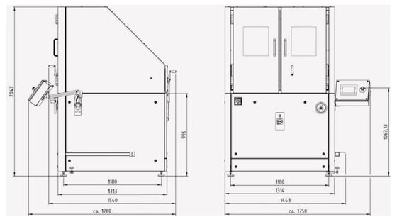 Alat Uji Abrasi Pelindung Sepeda Motor Darmstadt Machine EN17092-1
