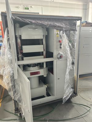 Mesin cetakan kompresi karet otomatis Mesin pengujian laboratorium