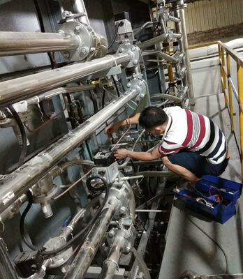 ISO834 Standar Bahan Bangunan Percobaan Api Vertikal Peralatan Uji Laboratorium Tungku