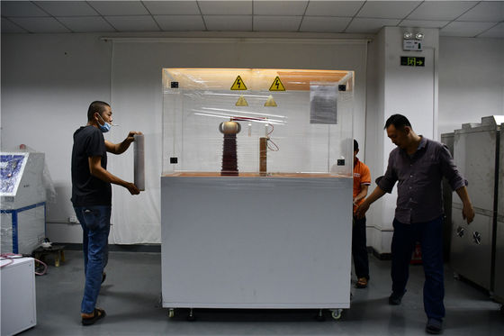 Peralatan Uji Kekuatan Listrik Bahan Isolasi 100KV IEC 60243 Mesin Uji Laboratorium