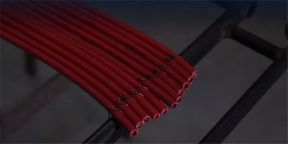 Mesin Uji Laboratorium Kabel Standar IEC60332-3-10 dan Kabel Optik