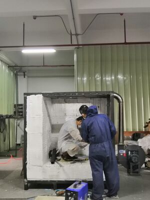 ISO834-1 Peralatan pengujian kebakaran di tungku