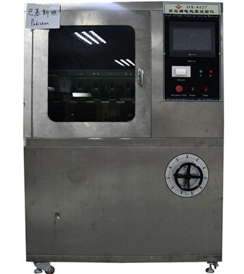 Peralatan Pengujian Isolator ASTM D2303 Penguji Indeks Pelacakan Tegangan Tinggi DX8427 100-8000V