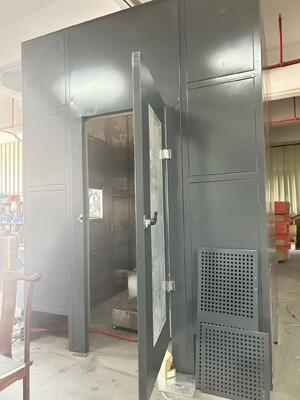 UL1685 Kabel Bunched Vertical Tray Alat Uji Api 20kW 2438mm Chamber IEEE 1202