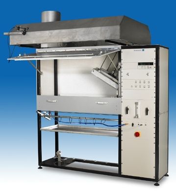 ISO 9239-1 Peralatan Pengujian Api Flux Panas Radiant Lantai