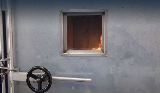 IEC60332-3 Alat uji untuk penyebaran api vertikal dari bundel kawat dan kabel mesin uji laboratorium