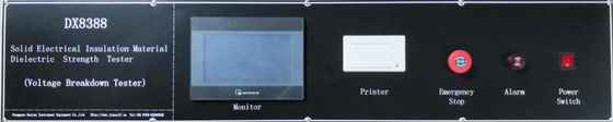 Mesin Uji Bahan Isolasi IEC 60243-1 0~50kV Mesin Uji Laboratorium Tegangan Tembus