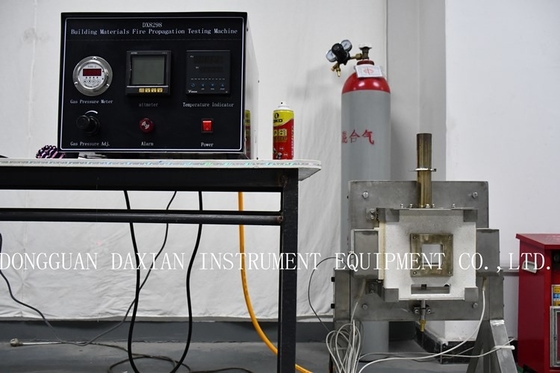 DX8298 Bahan Bangunan Flame Spread Index Tester AC220V BS476-6