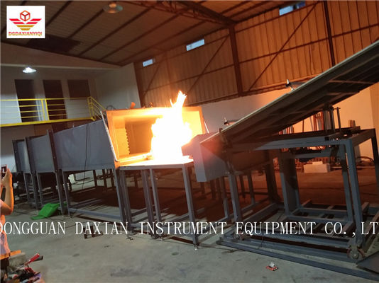 200KG Lab Flammability Testing Equipment Rentang Pengukuran 480 - 530 ℃