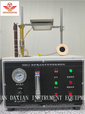 Peralatan Uji Kebakaran Pakaian Pelindung ISO9151 Kontak Heat Transfer EN367