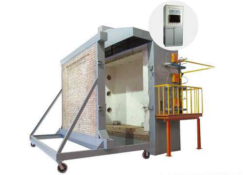 Penguji ketahanan api untuk komponen bangunan untuk pengujian ketahanan api dari komponen bangunan